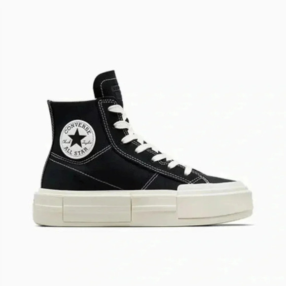 New in Box Converse Cruise Canvas-Suede Unisex High Top Shoe In Black - Picture 1 of 2